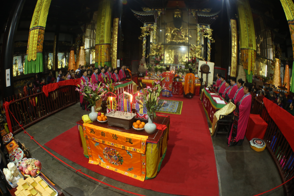青城山建福宫太上老君圣诞