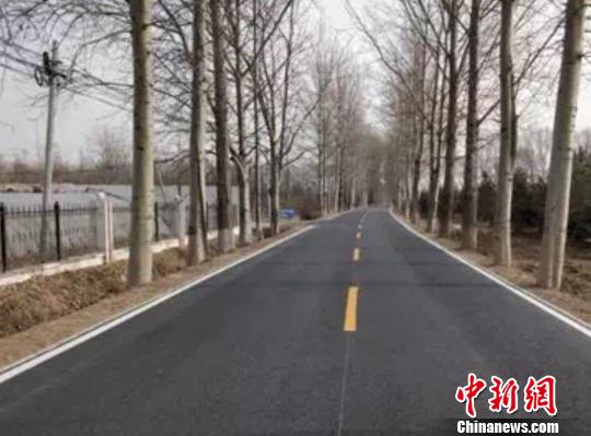 为保障世园会召开，延庆实施了百康路、延农路和东姜路改建工程和延康路、康张路提级改造项目。图为延农路。北京市延庆区供图