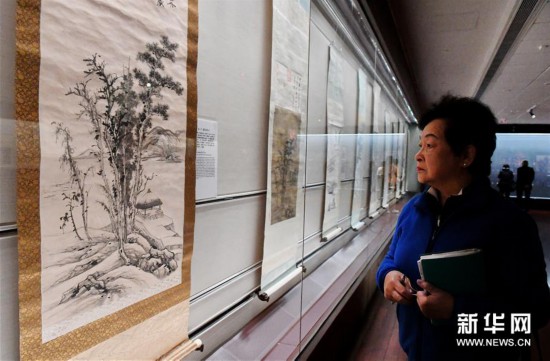 (文化)(3)张大千120岁纪念大展在台北举办