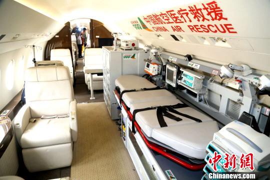 中国首架医疗专机 叶智辉 摄