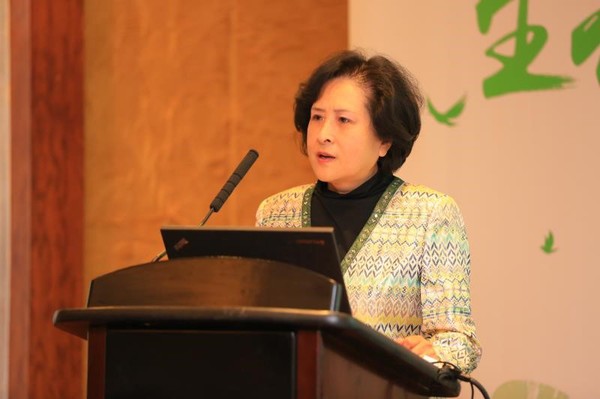 中国初级卫生保健基金会副理事长胡宁宁讲话