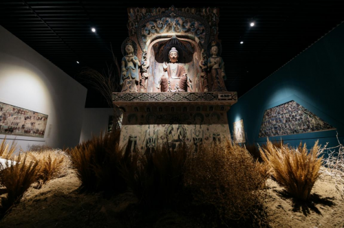 敦煌研究院“觉色敦煌/1650敦煌大展”上海站开幕