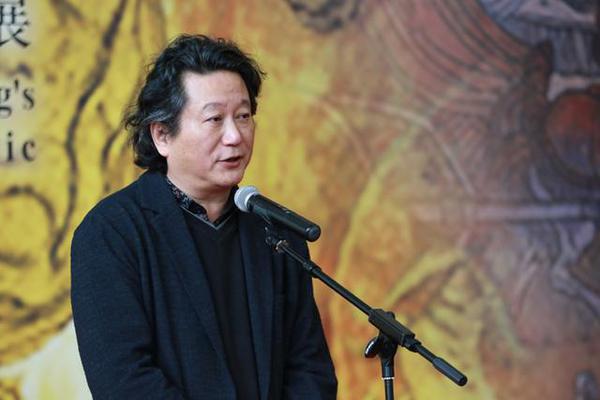 从丝绸之路的历史中汲取智慧：杨晓阳美术作品暨创作文献展启幕天津