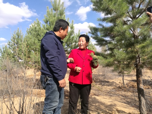 牛玉琴和她的儿子