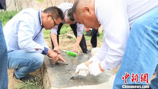 河南永城出土一完好清代石碑距今已353年（组图）