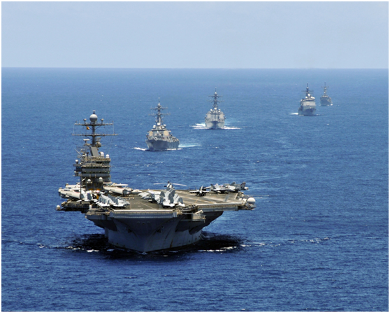 继航母战斗群后美又派出B-52战略轰炸机剑指伊朗