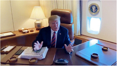 特朗普录视频diss纽约市长 美媒:你可能违法了