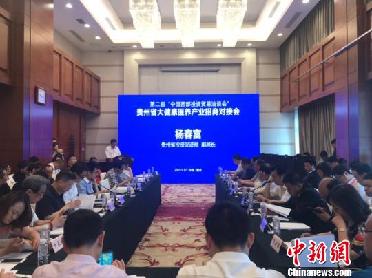 黔渝“牵手”助力贵州大健康产业发展