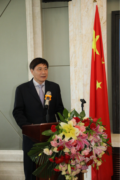 中国和平发展基金会秘书长徐建国致辞