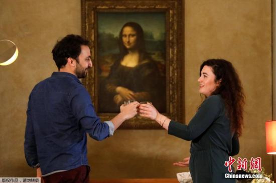 资料图：《蒙娜丽莎》画像。