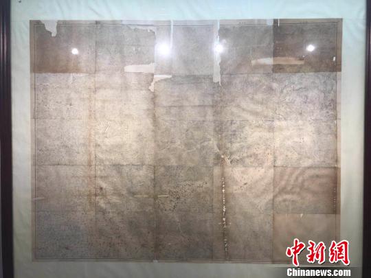 八路军第129师太行区作战地图?！±钔ヒ?摄