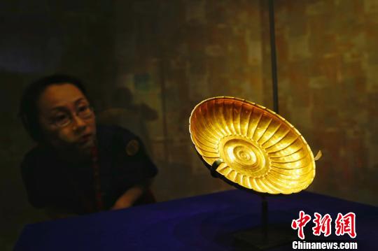 展品吸引了民众的目光?！°蟛?摄