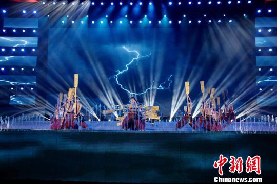 图为“2019昆明郑和文化旅游节”开幕式。　贺凯 摄