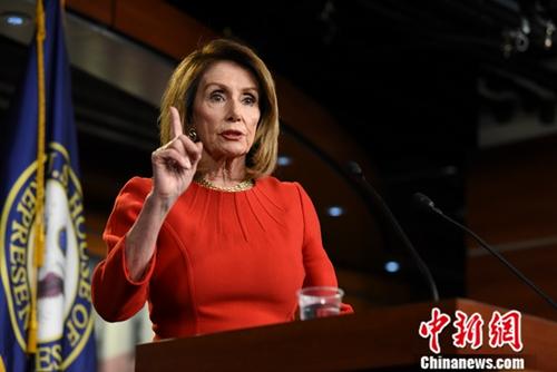 资料图：美国国会众议院议长、民主党人佩洛西。中新社记者 陈孟统 摄