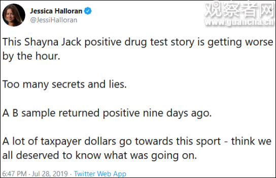 澳大利亚泳协：禁药事件令国家尴尬