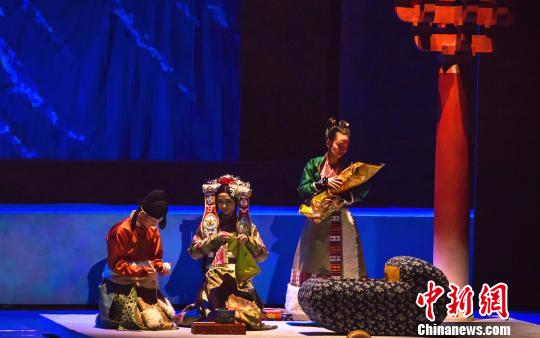 图为《金城公主》剧照。《金城公主》剧场供图