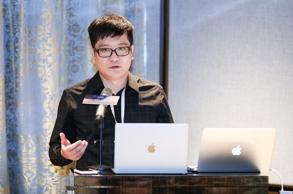 富侨弘之颐市场总监胡州煜在推介会中致辞