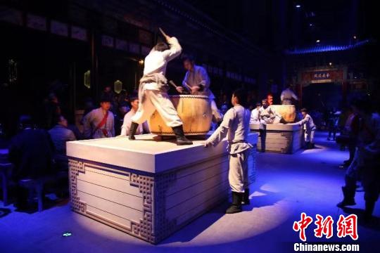 《又见平遥》剧照。　主办方提供 摄