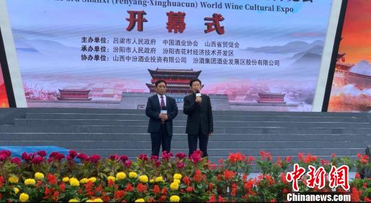 王立群现身世界酒博会：历史、文化和酒密不可分