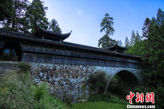 庆元月山村步蟾桥 吴玮霆 摄