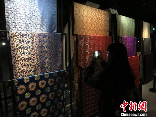 图为观众正在看展?！≡酪劳?摄
