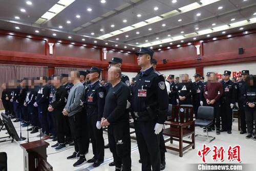 图为庭审现场。检察院供图