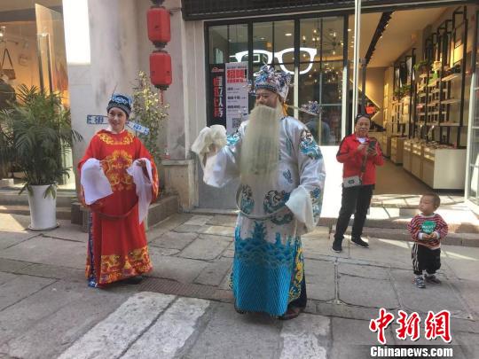 四牌楼街已经修缮完毕，对外开放。(吴兰/摄) 吴兰 摄