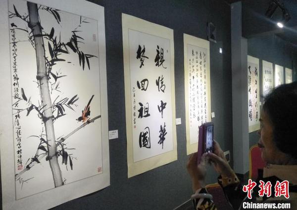 观众观展 索有为 摄