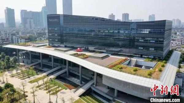 图为中山纪念图书馆外形。中山市委宣传部供图