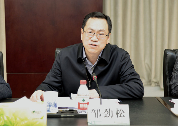 区委常委、区政府常务副区长邹劲松讲话