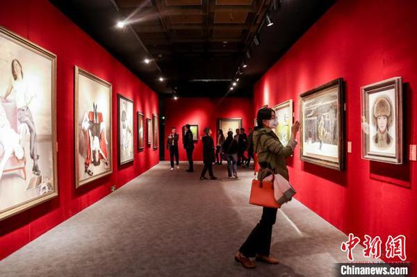 画展现场。主办方供图