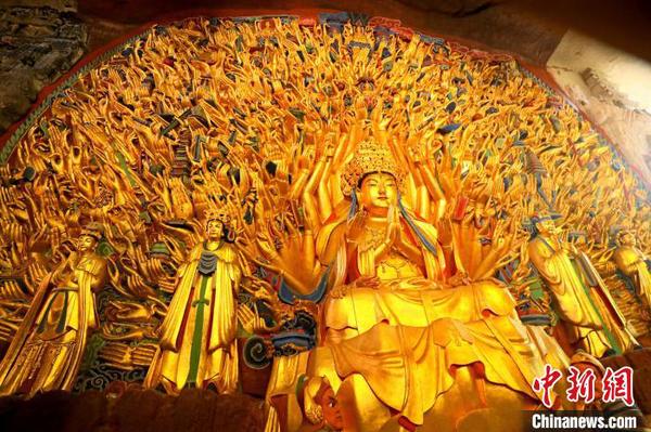 大足石刻20年实施80余个保护项目向世界提供“中国经验”