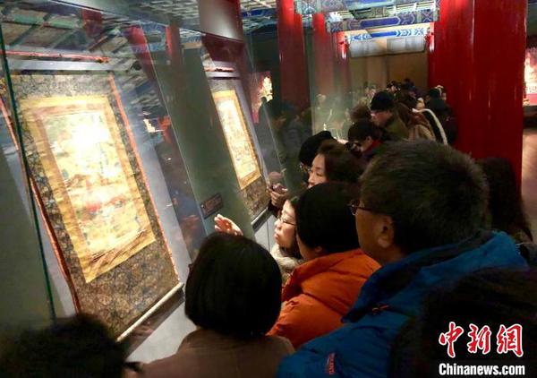 “须弥福寿——当扎什伦布寺遇上紫禁城”展 董婧佳 摄