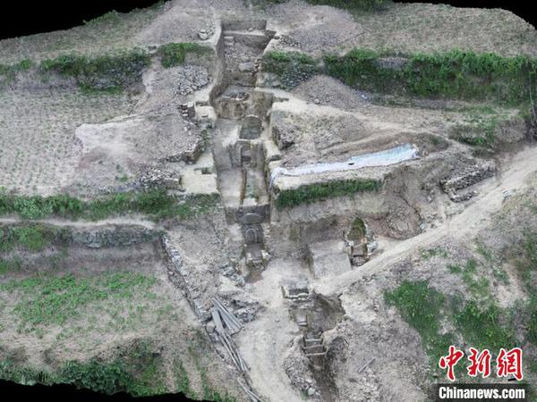 高家河宋墓。陕西省考古研究院供图