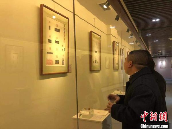 专家们观赏作品 周悦磊 摄