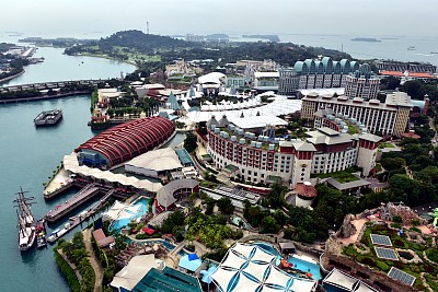 图为新加坡城市风光。图片来源：视觉中国