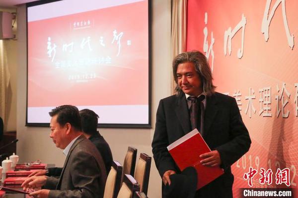 中国美术馆馆长吴为山 杜洋 摄