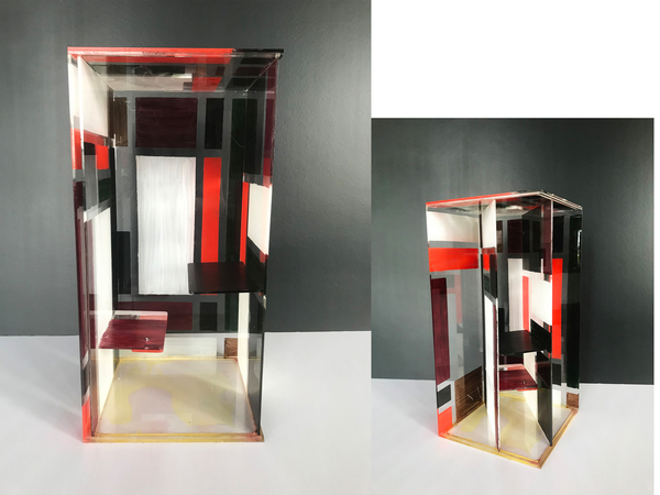 《蒙德里安的的自由空间》,包尔康、吴芷婧、张雨杰、高铭