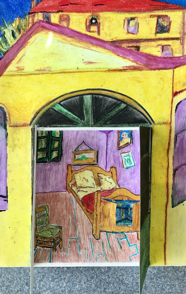 《挚爱梵高》，年龄：15，学生姓名：吴彤、凌睿静，