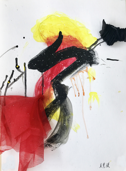 名画再现《今天》学生姓名：具慧瑾