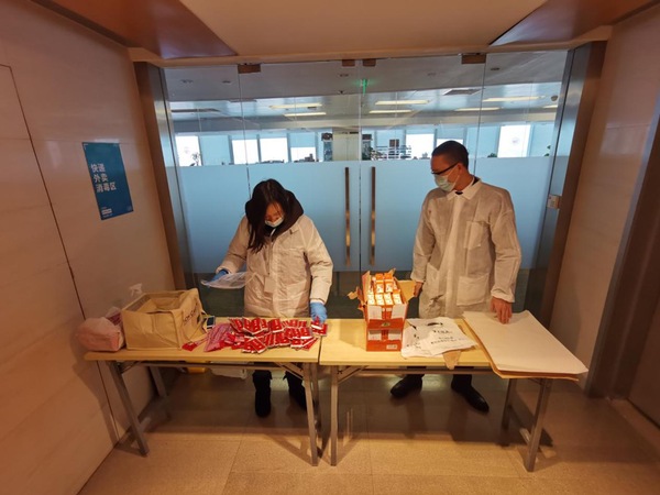 提供企业无接触订餐服务