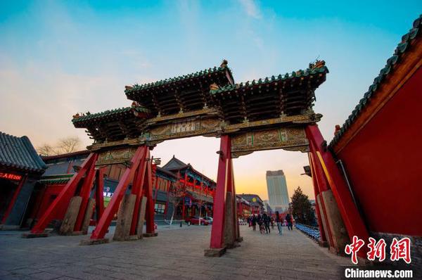 盛京皇城风貌(资料图)。沈河宣传部供图