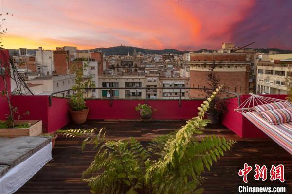 曹操西班牙住处露台上的风景 受访者供图 摄