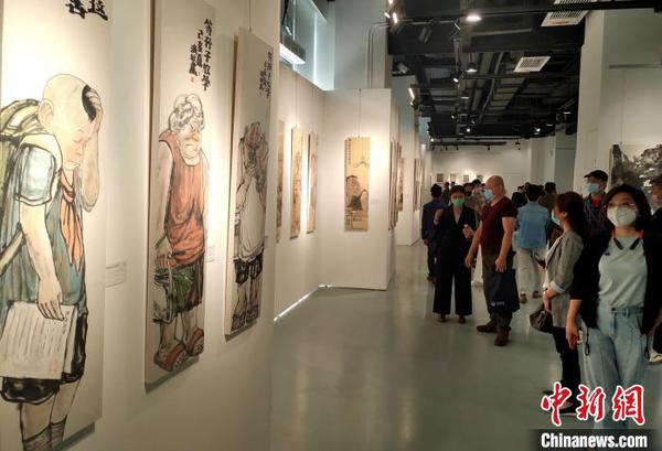 厦门举办抗疫系列暨实验水墨展冀人们重新出发