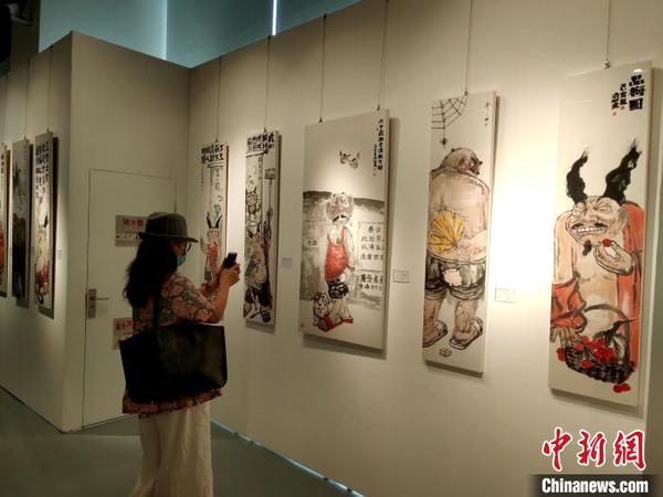 展览一角。　杨伏山 摄