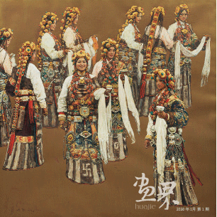 玉树盛装（油画）-潘世勋