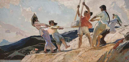 新中国绘画中的工农形象