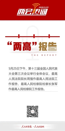 两会热词 两高报告