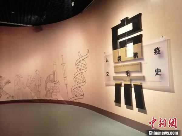 “启示--人类抗疫文明史”展4日在辽宁省博物馆进行?！±顣?摄