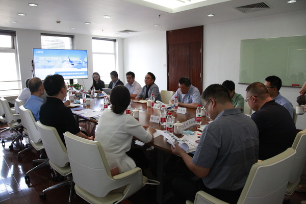 宋铁健主席带队走访北京悦航天翼电子信息技术有限公司